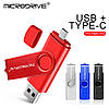 USB Флешка 2в1 128ГБ MicroUSB/USB 2.0 для телефону, комп'ютера OTG MicroDrive 128GB Білий, фото 7