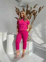 Шикарний жіночий костюм, тканину "Трікотаж" 50, 52, 54, 56 розмір 50, фото 4