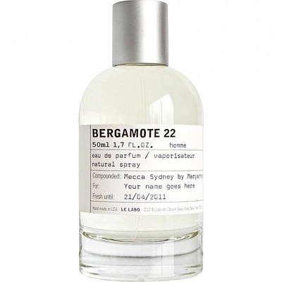 Le Labo Bergamote 22 50ml, Тестер