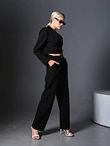 Елеганний жіночий костюм Ткань Кремна 42, 44, 46, 48, 50, 52 розмір 42, фото 4