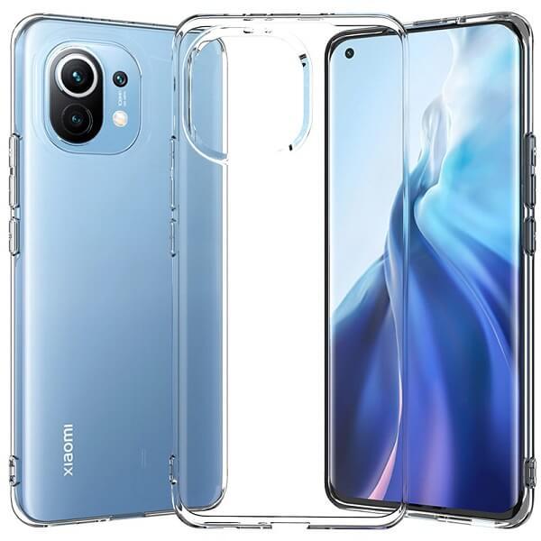 Прозорий силіконовий чохол для Xiaomi Mi 11 Lite