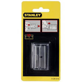 Лезо запасне завдовжки 40 мм до скребка зі скла 0-28-500, 10 штук STANLEY 0-28-510