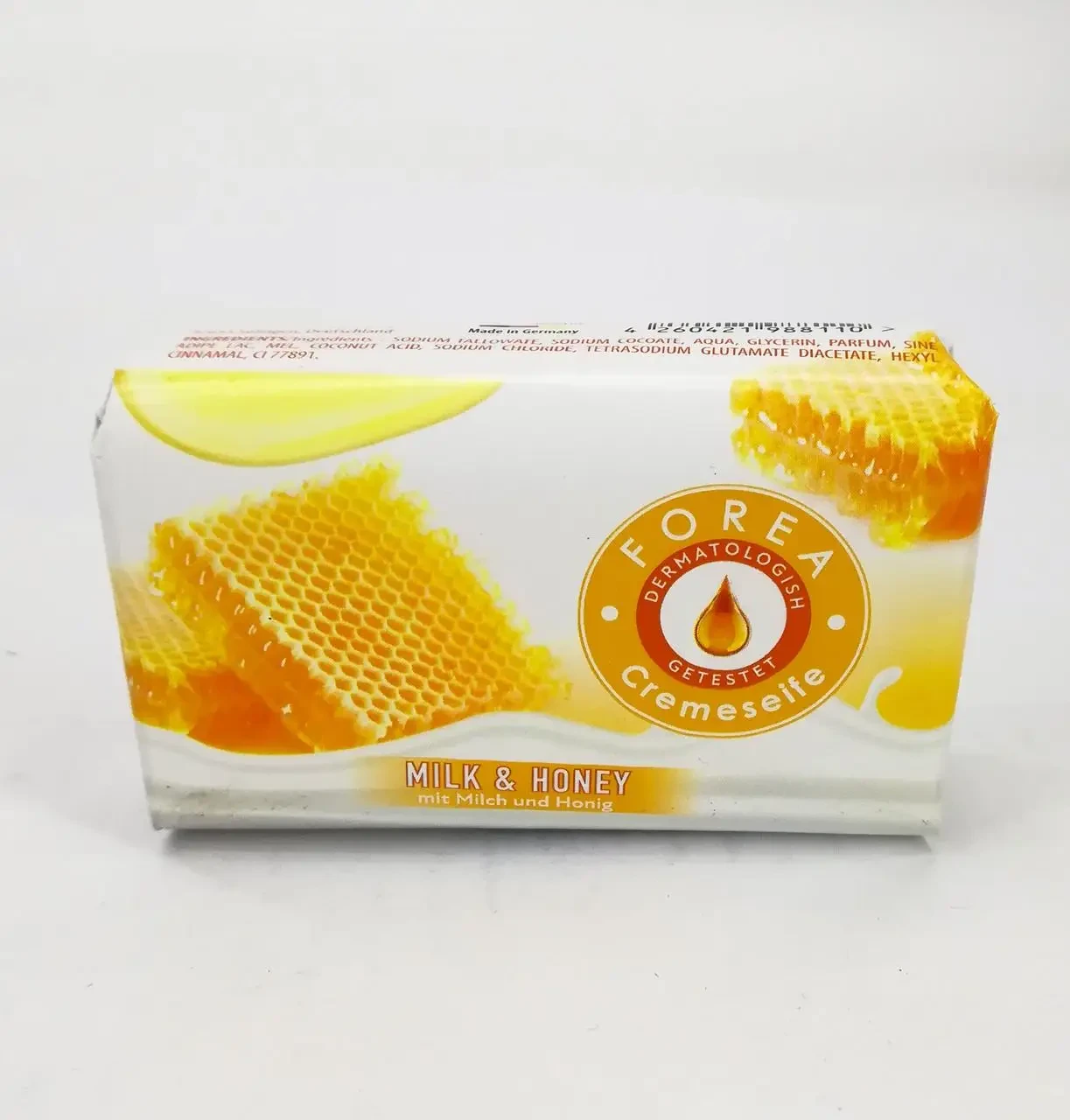Мило Forea Milk Hhey Молоко мед 150 г 02109, фото 1