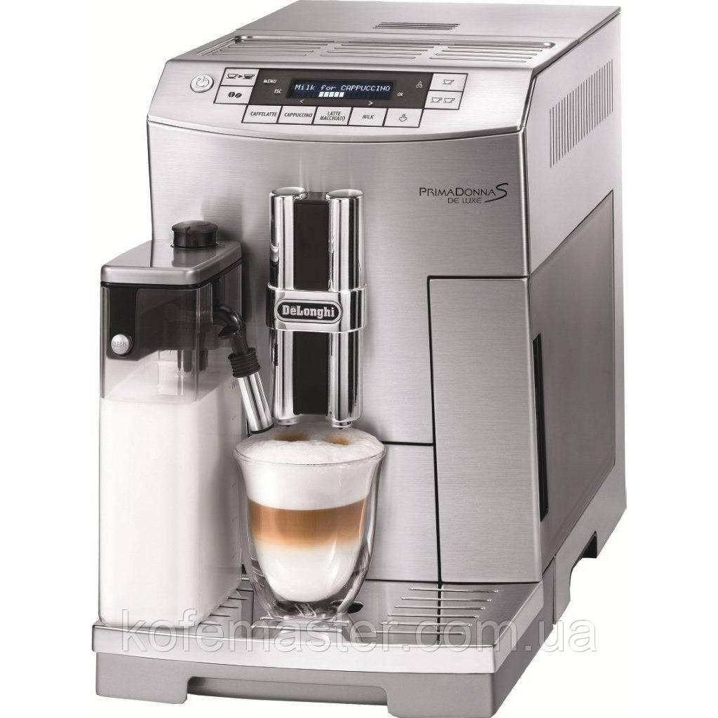 Кавомашина Delonghi PrimaDonna S De Luxe ECAM 26.455.M б/у