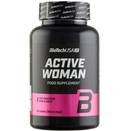 Вітаміни для дівчат Biotech USA Active Woman (60 таблеток.)