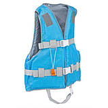 Рятувальний жилет YW1218 розмір XXL EPE піна та 420D поліестер, синій, фото 2