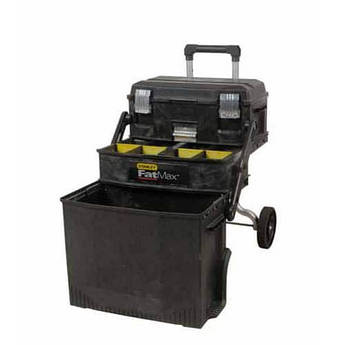 Ящик професійний FatMax Mobile Work Station Cantilever, розміри 549x733x413 мм, з колесами STANLEY 1-94-210