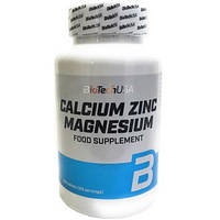 Витамины и минералы Biotech USA Calcium Zinc Magnezium (100 таблеток.)