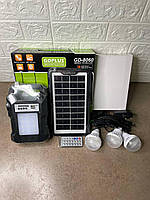 Портативная солнечная станция GDPLUS GD-8060 Радио MP3 Фонарь для кемпинга Зарядное устройство