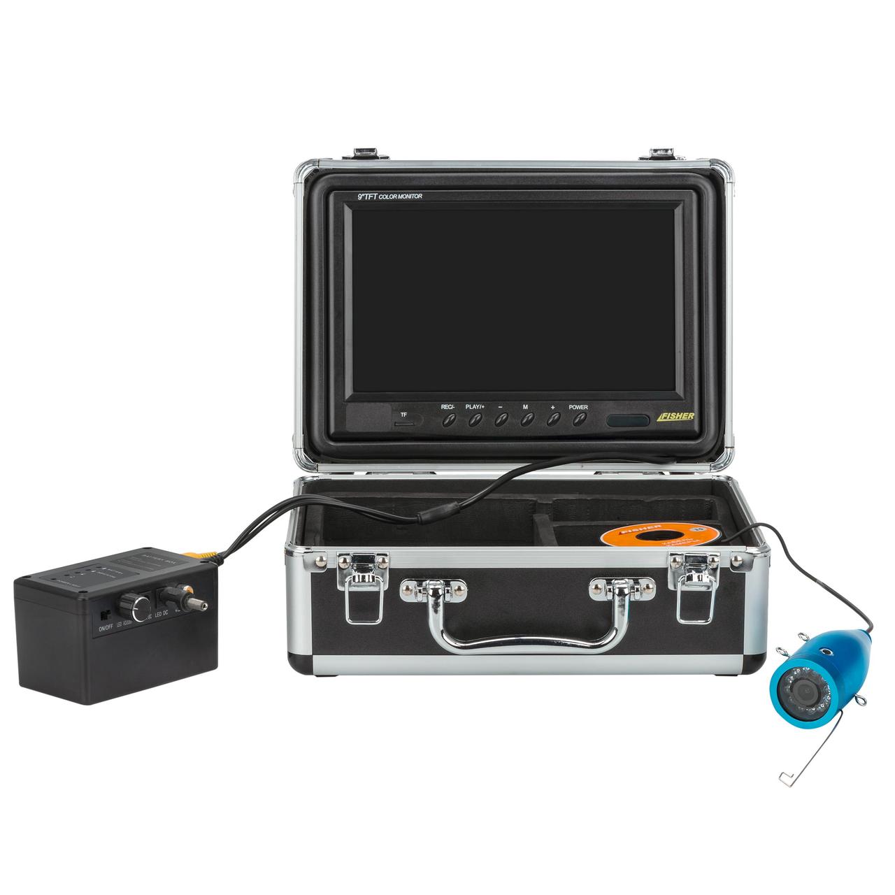 Підводна камера Fisher CR110-9L camera record з вимкненням LED, фото 1