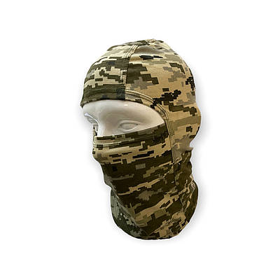 Балаклава тактична піксельна літня / Маска / Підшлемник / Шапка-маска
