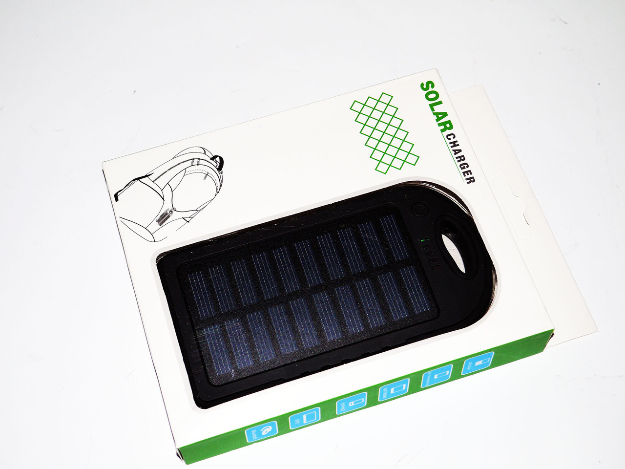 Сонячне зарядний пристрій Power Bank 12000mAh