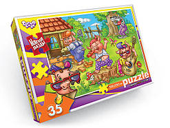 Пазли м'які 35 ел., серія 10, вигляд 16, кор. 28*19*3см (16шт)