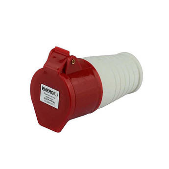 Розетка силова переносна ENERGIO 215 (3P+PE+N) 16 A 380V IP44