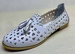 Жіночі балетки літні шкіряні від виробника модель ВЛ22-1826-9