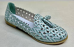 Жіночі балетки літні шкіряні від виробника модель ВЛ22-1832