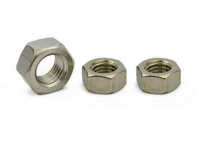 ГАЙКА ШЕСТИГРАННА DIN 934 З НЕРЖАВІЮЧОЇ СТАЛІ А2