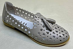 Жіночі балетки літні шкіряні від виробника модель ВЛ22-1854