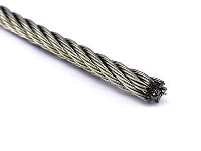 ТРОС З НЕРЖАВІЮЧОЇ СТАЛІ А2 (7x7)