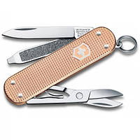 Классический нож-брелок Swiss Army Knife, Classic SD Alox Colors, 58 mm, Fresh Peach, Gift Box