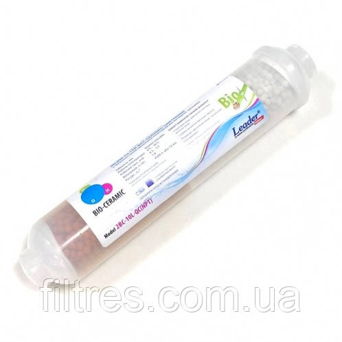 Картридж Leader біокераміка In-Line 2ВС-10L-QC(NPT)