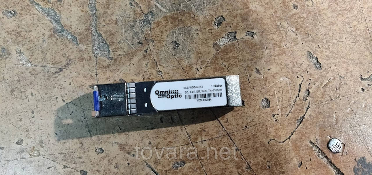 Модуль OmniOptic OLS-WGS-3-T13 1.25Gbps TX=1310nm 3Km SM SC SFP № 222102