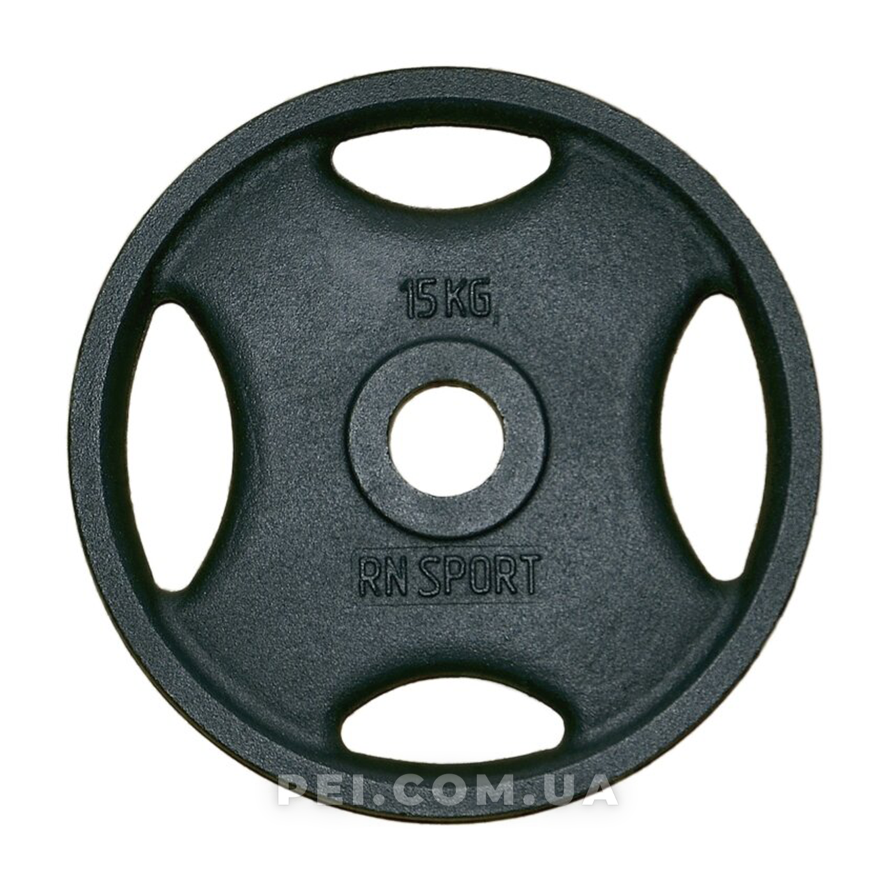 Млинець RN-Sport 15 кг Ø51 мм для штанги з Quatro хватом BS1053