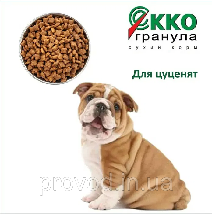 Корм для цуценят ЩОДЕННИЙ EKKO ГРАНУЛА 10 кг