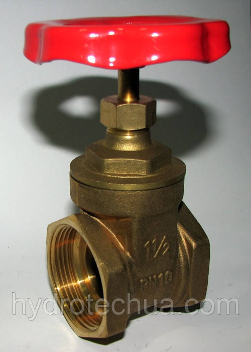 Засувка шиберна муфтова (1 1/2") ВВ