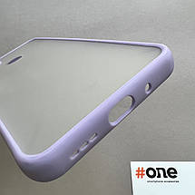 Чохол для Xiaomi Redmi 9C з кольоровими кнопками із захистом для камери чохол на сяомі редмі 9с бузковий TCB, фото 5
