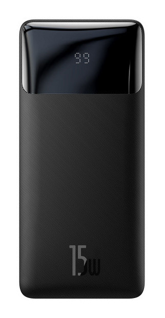 УМБ Power Bank (зовнішній акумулятор) Baseus Bipow Digital 20000 мАг 15 Вт Чорний (PPDML-J01)