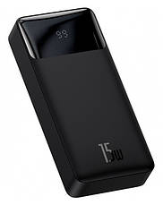 УМБ Power Bank (зовнішній акумулятор) Baseus Bipow Digital 20000 мАг 15 Вт Чорний (PPDML-J01), фото 3
