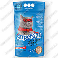 Super Cat без аромата древесный наполнитель 3 кг - 3 кг