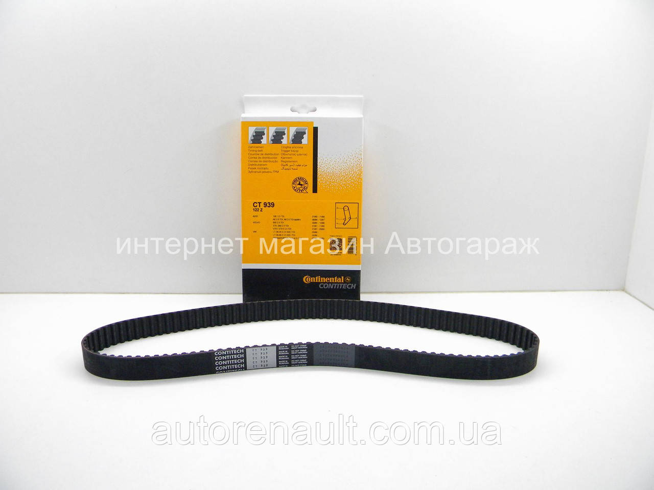 Ремінь ГРМ на Фольксваген ЛТ 2.5 TDI CONTITECH (Німеччина) CT939, фото 1