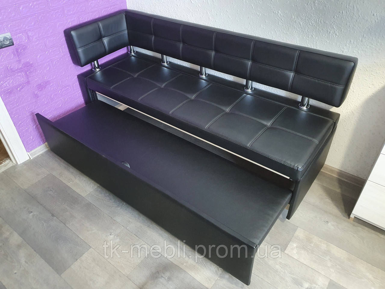 Мягкий диван для кухни со спальным местом Бест D (изготовление под размер заказчика) - фото 3 - id-p1623965723