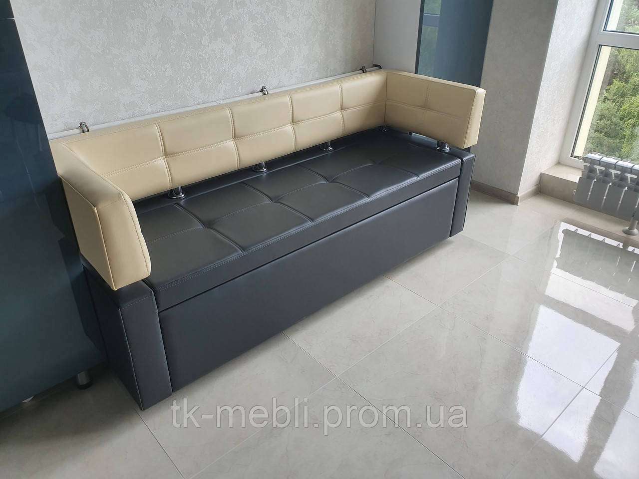 Мягкий диван для кухни со спальным местом Бест D (изготовление под размер заказчика) - фото 8 - id-p1623965723