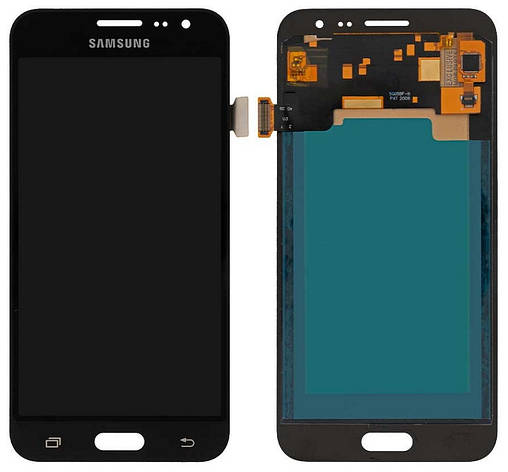 Дисплей Samsung Galaxy J3 J320 2016 с тачскрином, оригинал 100% Service Pack, Black, фото 2
