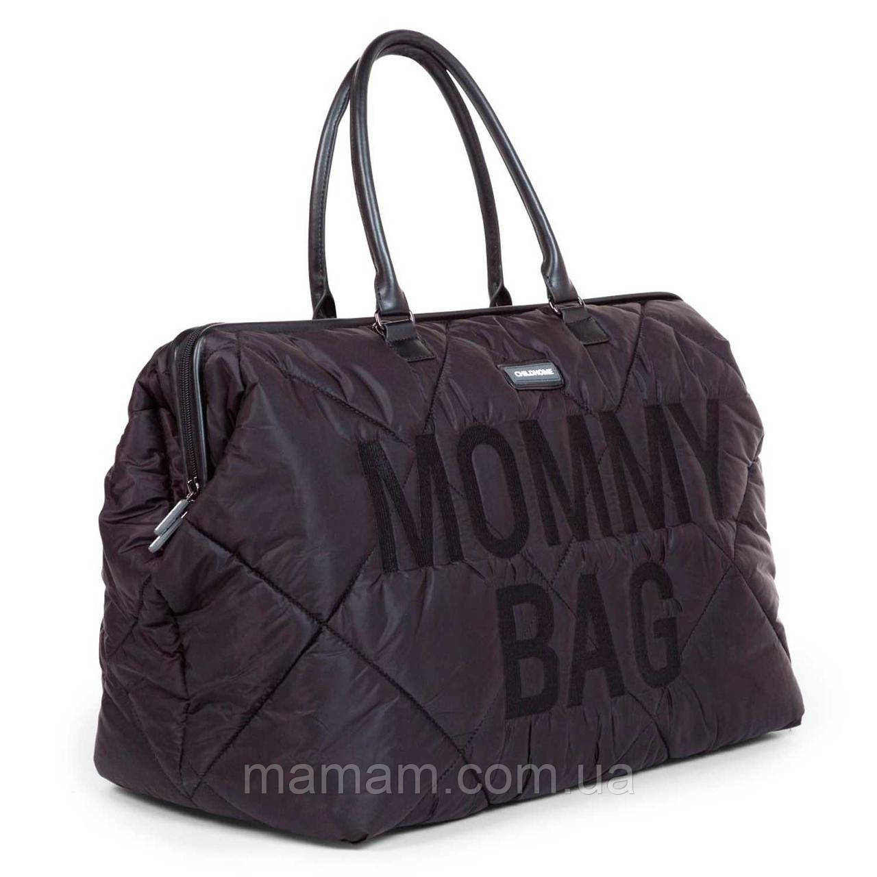 Сумка для мам Childhome Mommy Bag Puffered Black, фото 1