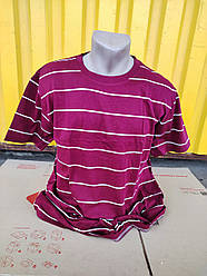 Футболка чоловіча батал (бурдова)