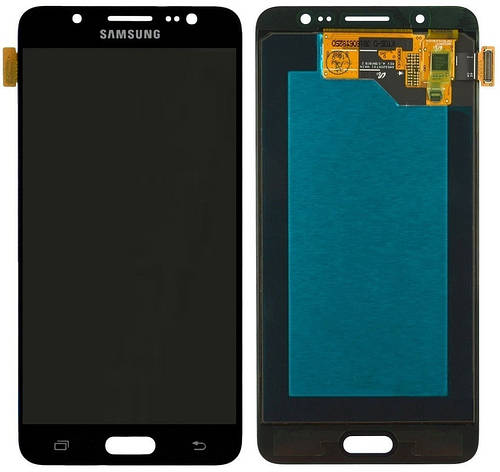 Дисплей Samsung Galaxy J5 J510 2016 с тачскрином, оригинал 100% Service Pack, Black, фото 2