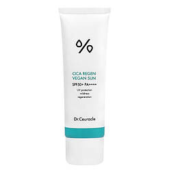 Dr.Ceuracle Cica Regen Vegan Sun SPF 50+ PA++++ - Сонцезахисний веганський крем з азіатською центеллою
