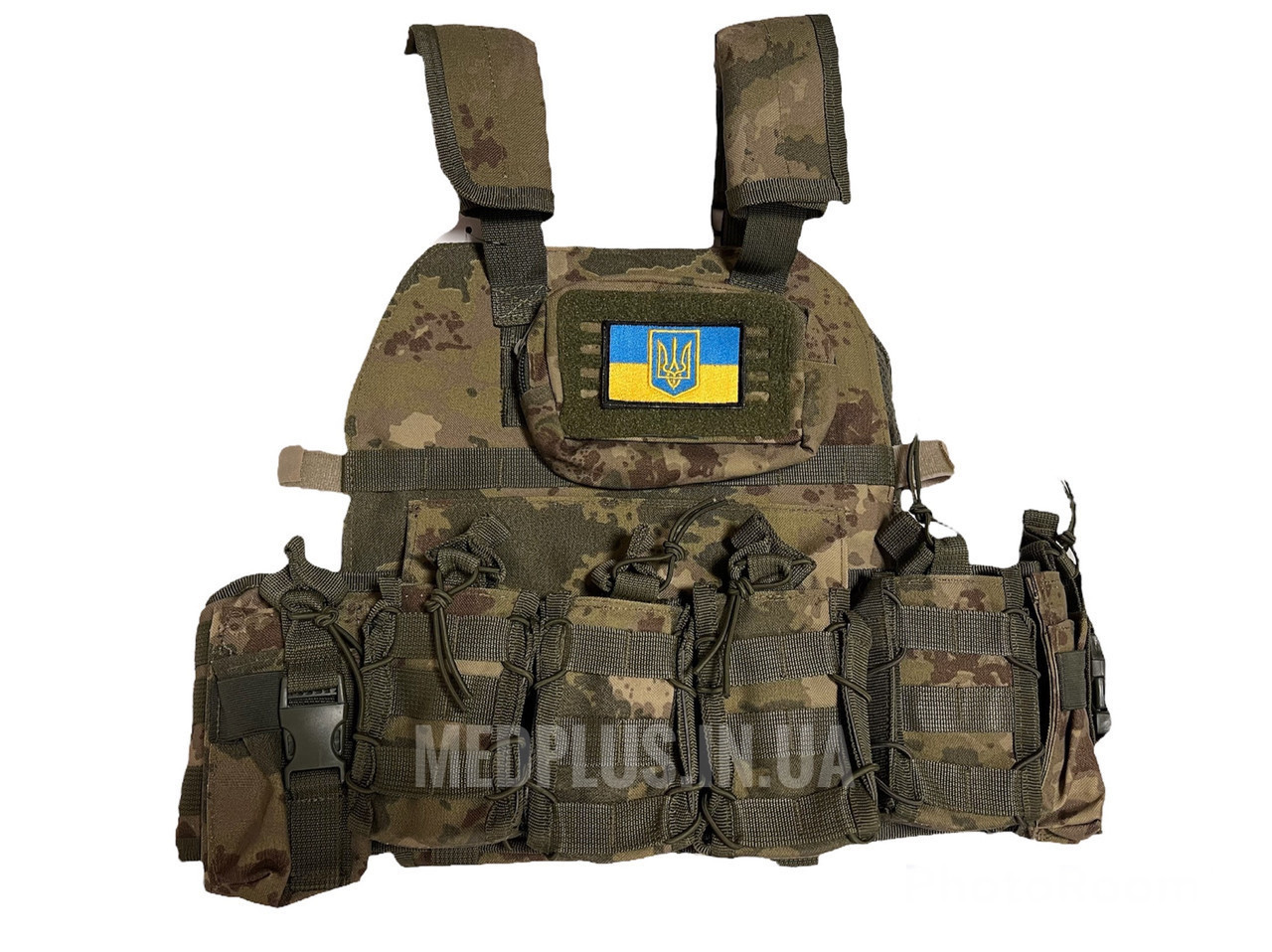 Плитоноска с подсумками и системой Molle