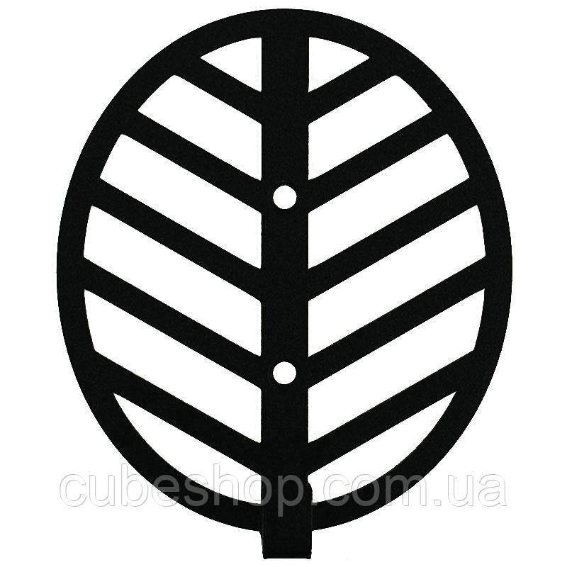 Настінний гачок для одягу Glozis Mod (чорний)