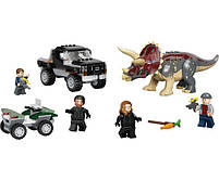 LEGO Jurassic World Напад трицератопсу на пікап 210 деталей (76950), фото 4