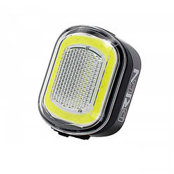 Блимавка передня Moon Orion 100 люмен, вбудований аккум, USB-MICRO кабель, чорна