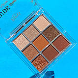 Тіні для повік Bless Beauty Nude Mood, 9 відтінків №1, фото 2