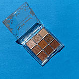 Тіні для повік Bless Beauty Nude Mood, 9 відтінків №1, фото 3