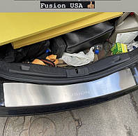 Накладка на бампер з загином Ford Fusion USA Америка з 2014-