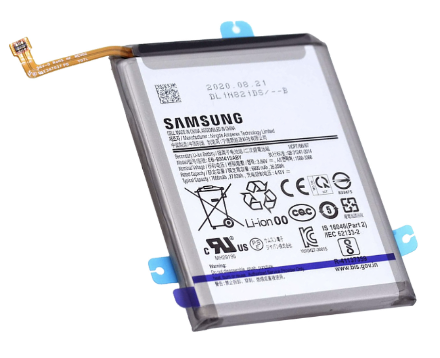 Акумуляторна батарея (АКБ) для Samsung EB-BM415ABY оригінал Китай Galaxy M51 M515F 7000 mAh,