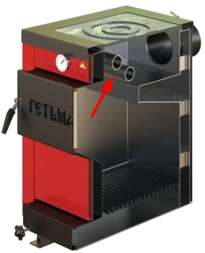 Схема котла с варочной поверхностью